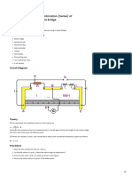 To Verify The Laws of Combination of Resistances Using A Metre Bridge