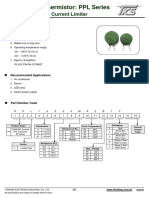 CPTC Thermistor-PPL Series For ICL