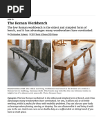 The Roman Workbench - FineWoodworking