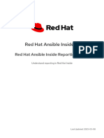 RedHat Ansible Inside 1.1 - Reporting Guide