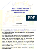 Educacao Fisica, Inclusao e Diversidade