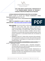 Módulo Iii - Ação Como Direito Constitucional Pressupostos de Formação Válida e de Desenvolvimento Regular Do Processo - Pressupostos Processuais Princípi