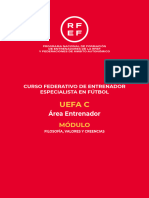 Admin - 6HRTm9IePvg11ck8K8mZ - Documents - 20830 - 20220714121438 - UEFA C Área Entrenador Módulo Filosofía, Valores y Creencias