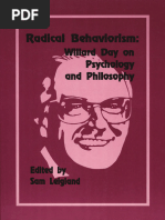 Leigland (1992) Radical Behaviorism