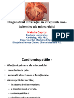 Diagnosticul Diferențial În Afecțiunile Non-Ischemice Ale Miocardului