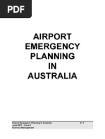 Airport Emergency Planning in Australia