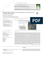 Shrinking Tonlé Sap and The Recent Intensification of Sand Mining in The Cambodian Mekong River