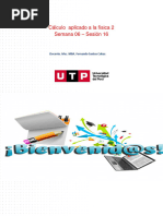 Cálculo Aplicado A La Física 2 Semana 06 - Sesión 16: Docente. Msc. MBA. Fernando Santos Cubas