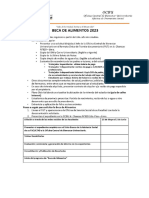 Formatos - Beca de Alimentos 2023-1