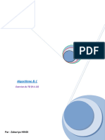 Algorithme 1 - Correction Du TD 2