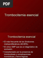 18-10 Clase Trombocitemia Esencial