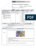 Sesion CT Alimentos Clasificacion