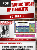 The Periodic Table of Elements