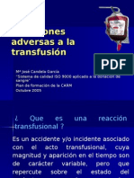 Reacciones Transfusionales (11.12.07)