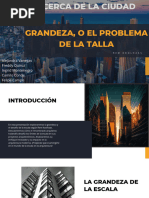 Grandeza, o El Problema de La Talla