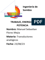 Energia Trabajo y Potencia