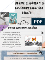 Guerra Civil Española y El Falangismo de Francisco Franco