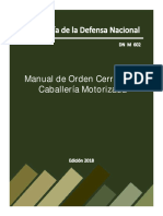 Manual de Instruccion de Orden Cerrado de Caballeria Motorizada