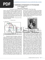 A Case Study On Applications of Trigonometry in Oceanography