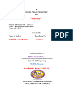 "Pollution": Academic Year: 2023-24