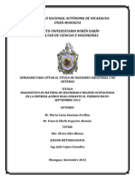 Universidad Nacional Autónoma de Nicaragua Unan-Managua Recinto Universitario Rubén Darío Facultad de Ciencias E Ingenierías