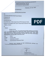 5.2.2.c Bukti Penyampaian Pelaksanaan MR Lintas Sektor