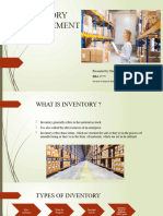 Inventory Management