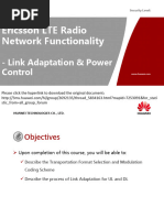 Ericsson LTE FDD Link Adaptation & Power Control