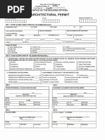 Architectural Permit (Front and Back - 2 PCS)