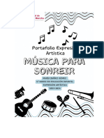 Prtafolio Expresión Artística Música