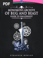 Monomon's Archive of Bug and Beast - Guide To Hallownest