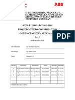 4HPE-E2214051-IC-PRO-0005 - Compactación y Apisonado