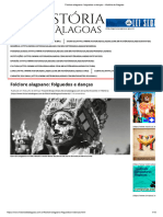 Folclore Alagoano - Folguedos e Danças - História de Alagoas