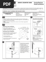 Install - EN - 0502000 - 0504000 - 0504001 - 0504008 - UNIVERSAL - NO - FAMILY - Above - Counter (DB87)