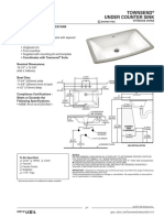 Spec - EN - 0330000 - TOWNSEND - Undermount (8772)