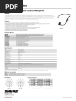 sm35 Specification Sheet English