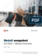 JLL Italian Retail Snapshot q4 2022