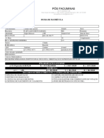 Ficha de Matrícula: Pós-Graduação Lato Sensu