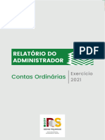 I Relatório Do Administrador SPGG 2021 - Final