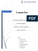 Group - 5-Cement Production