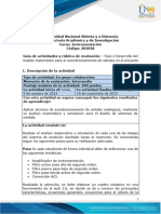 Guia de Actividades y Rúbrica de Evaluación - Unidad 2 - Fase 2 - Desarrollo Del Modelo Matemático para El Acondicionamiento de Señales en El Proyecto