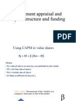 Capital Structure Lecture 9