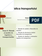 Logistica Transp - Tema 8