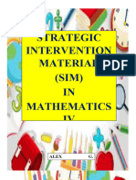 Strategic Intervention Material in Math-4