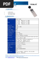 TES Sound Level Meter - Catalogue