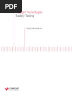 Battery Testing - Application Note