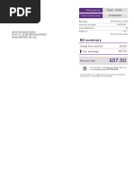 Virgin Media Bill