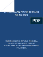 Pengelolaan Pesisir Terpadu Pulau Kecil