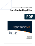 OpticStudio UserManual