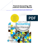 Issues in Financial Accounting 16th Edition Henderson Solutions Manual